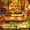 Dollhouse Miniature with Furniture Kit Plus Dust Proof and Music Movement - Giant Asia (1:24 Scale Creative Room Idea)