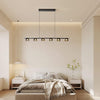 Modern LED Chandelier, 6 Lights, 48W