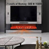 Electric Fireplace, Wall Mount Heater, 150cm