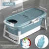 Folding Portable Bathtub Freestanding Spa , Large 148 cm