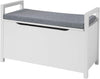 Storage Bench Lift Up Top Padded Seat Toy Box