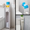 Toilet Paper Roll Holder for Bathroom (White, 80 cm)