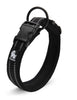 Heavy Duty Reflective Collar Black L