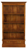 Tasmania 2 Drawer Bookcase (Light Pecan)