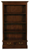 Tasmania 2 Drawer Bookcase (Mahogany)