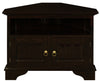 Tasmania 2 Door Corner TV Stand (Chocolate)