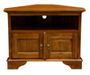 Tasmania 2 Door Corner TV Stand (Light Pecan)