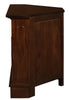 Tasmania 2 Door Corner TV Stand (Mahogany)