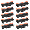 Compatible Premium 10 x TN2450 Black Toner Cartridge - for use in Brother Printers