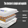 36 Egg Incubator Fully Automatic Digital Thermostat Chicken Eggs Poultry