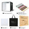 25CM Portable Photo Studio LED Light Tent Bar Cube Soft Box Room Photography