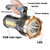 Most Powerful 1200000lm LED Flashlight Super Bright Torch Lamp USB Rechargeable