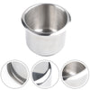 2PCS Stainless Steel Cup Drink Holder For Marine Car Truck Camper RV Boat