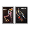 40cmx60cm Bally Man & Woman 2 Sets Black Frame Canvas Wall Art