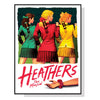 Wall Art 90cmx135cm Heathers The Musical Black Frame Canvas