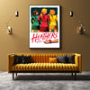 Wall Art 50cmx70cm Heathers The Musical Black Frame Canvas