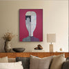 Wall Art 50cmx70cm Abstract Woman Black Frame Canvas