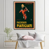 Wall Art 90cmx135cm Maccheroni Pianiciani Black Frame Canvas