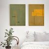 Wall Art 100cmx150cm United Study 2 Sets Gold Frame Canvas