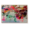 Wall Art 50cmx70cm Abstract Free Flow Wood Frame Canvas