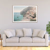 Wall Art 40cmx60cm Italy Amalfi Coast Wood Frame Canvas