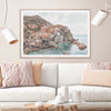 Wall Art 40cmx60cm Italy Cinque Terre Wood Frame Canvas