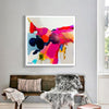 Wall Art 60cmx60cm Reach In White Frame Canvas