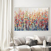 Wall Art 70cmx100cm Flourish Of Spring White Frame Canvas