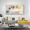 Wall Art 40cmx80cm Abstract Crystal Gold Frame Canvas