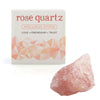 Raw Rose Quartz Wellness Stone