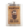 Ned Kelly Metal Flask