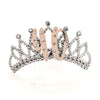 40th Rose Gold and Silver Tiara