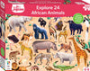 Junior Jigsaw Explore 24: African Animals