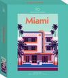 Miami Travel Poster 500 Piece Puzzle