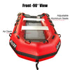 2.3m Inflatable Dinghy Boat Tender Pontoon Rescue- Red