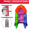 2.3m Inflatable Dinghy Boat Tender Pontoon Rescue- Red