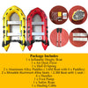 2.3m Inflatable Dinghy Boat Tender Pontoon Rescue- Red