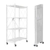 EKKIO Foldable Storage Shelf 4 Tier (White)