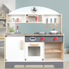 EKKIO Wooden Kitchen Playset for Kids (Minimalist) EK-KP-100-MS