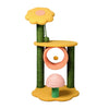 Floofi 90cm Sunflower Plush Scratching Post Cat Tree FI-CT-146-MM