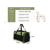 Floofi Portable Pet Carrier-L Size (Green) FI-PC-140-FCQ