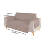 FLOOFI Pet Sofa Cover 3 Seat (Khaki) FI-PSC-108-SMT