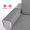 FLOOFI Pet Sofa Cover 2 Seat (Grey) FI-PSC-106-SMT