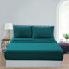 GOMINIMO 4 Pcs Bed Sheet Set 1000 Thread Count Ultra Soft Microfiber - King Single (Teal) GO-BS-114-XS