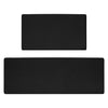 GOMINIMO PVC Kitchen Mat 2pcs Set Black GO-MT-100-DA