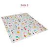 GOMINIMO Baby XPE Foam Reversible Playmat 200x180x1cm (Dear Hedgehog & Cars) GO-BPM-100-FAI