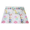 GOMINIMO Baby XPE Foam Reversible Playmat 200x180x1cm (Animal Tree & Train) GO-BPM-101-FAI