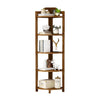 GOMINIMO Bamboo Corner Shelf 5 Tier GO-BCS-100-YJ