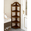 GOMINIMO Bamboo Corner Shelf 5 Tier GO-BCS-100-YJ