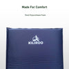 KILIROO Inflating Camping Mat - Navy Blue KR-IM-101-HY